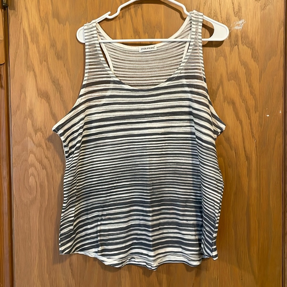Maurice’s tank top